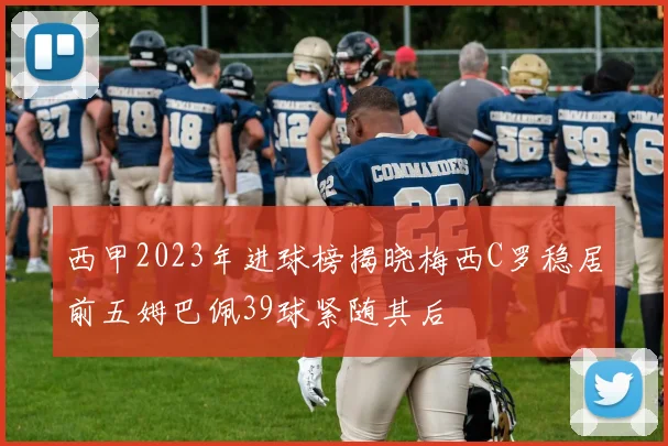 西甲2023年进球榜揭晓梅西C罗稳居前五姆巴佩39球紧随其后